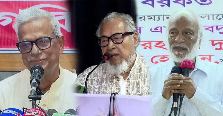জয়নুল আবদিন ফারুক, নজরুল ইসলাম খান, ড. আবদুল মঈন খান
